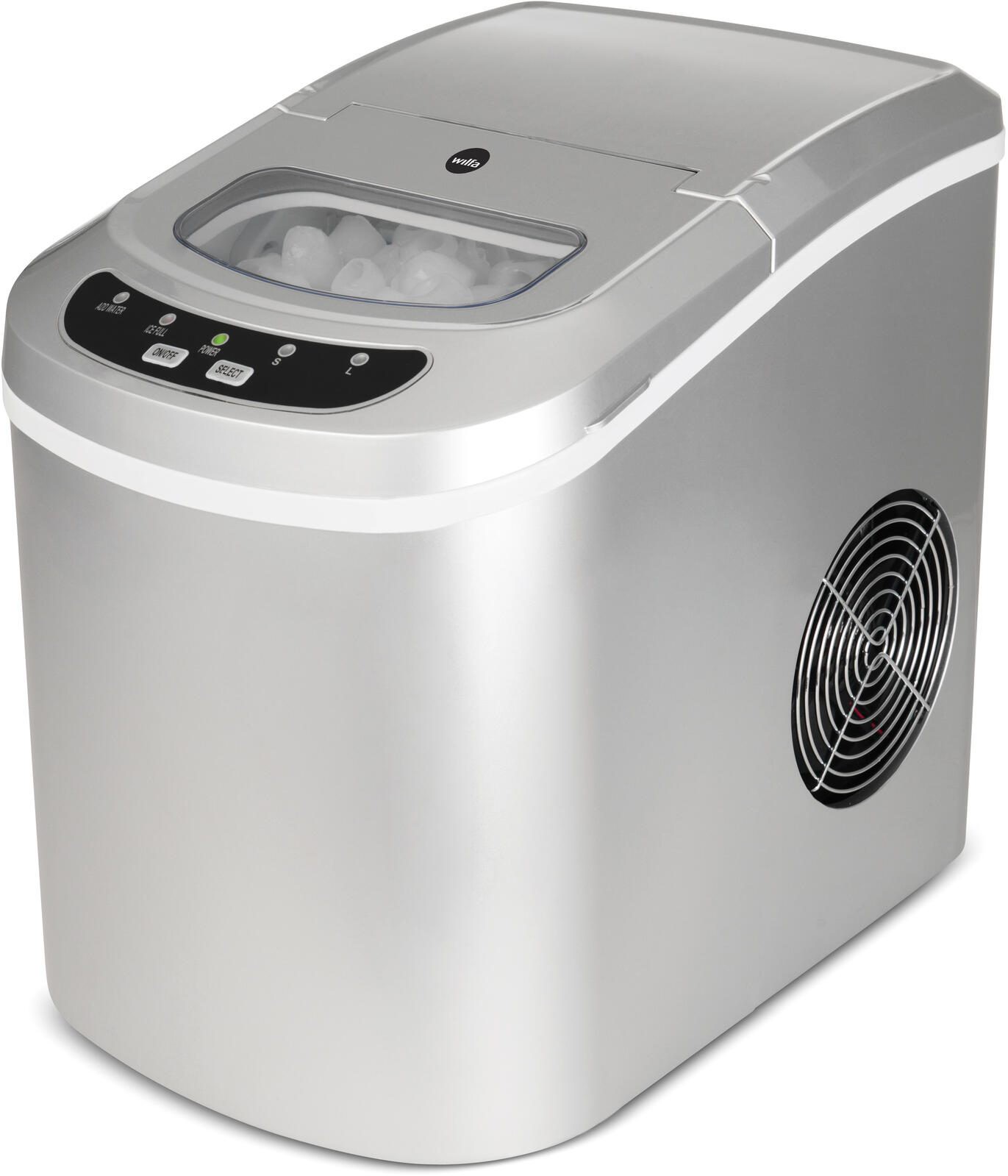 WILFA ICE-12S Eiswürfelmaschine FROSTBITT, silber