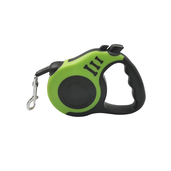 Hundeleine - 5 m - Automatisch einziehbar - Halsband - Nylon - Mehrere Farben