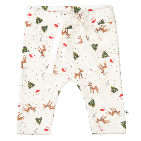 Staccato NB Leggings light sand melange gemustert