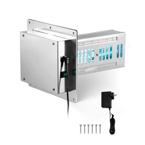 VEVOR HVAC-Luftreiniger für das ganze Haus, 18 W, 254 nm, UV-UVC-Licht im Kanal für Klimaanlagenkanäle, Luftwäscher mit 2 Glühbirnen, HVAC-UV-Lampen mit Netzkabel, Air Purifier für Klimaanlagen