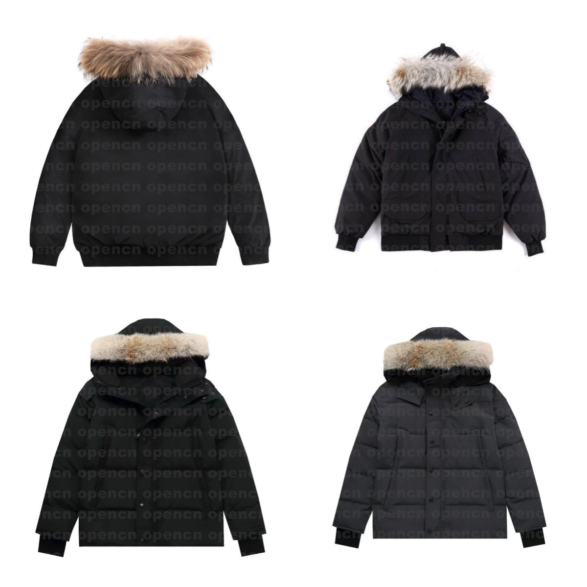 Winter jacket Coats luxury down real big wolf fur luxury Overcoat Clothing Casual Weste Winter Warm Outerwear parka goosess Coat puffer jacket