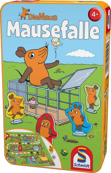 Die Maus, Mausefalle - Mitbringspiel in Metalldose