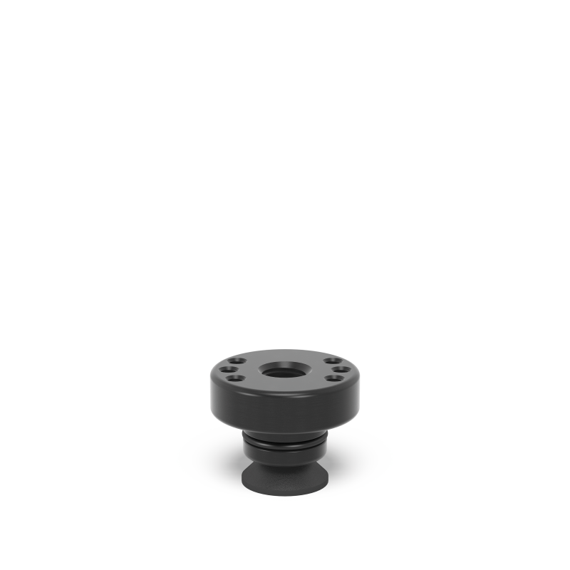 Adapter mit Lochbild Ø 50 / 15 brüniert