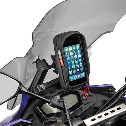 Support GIVI pour montage sur le pare-brise pour les systèmes de navigation pour différents types de véhicules. Modèles BMW (voir ci-dessous)
