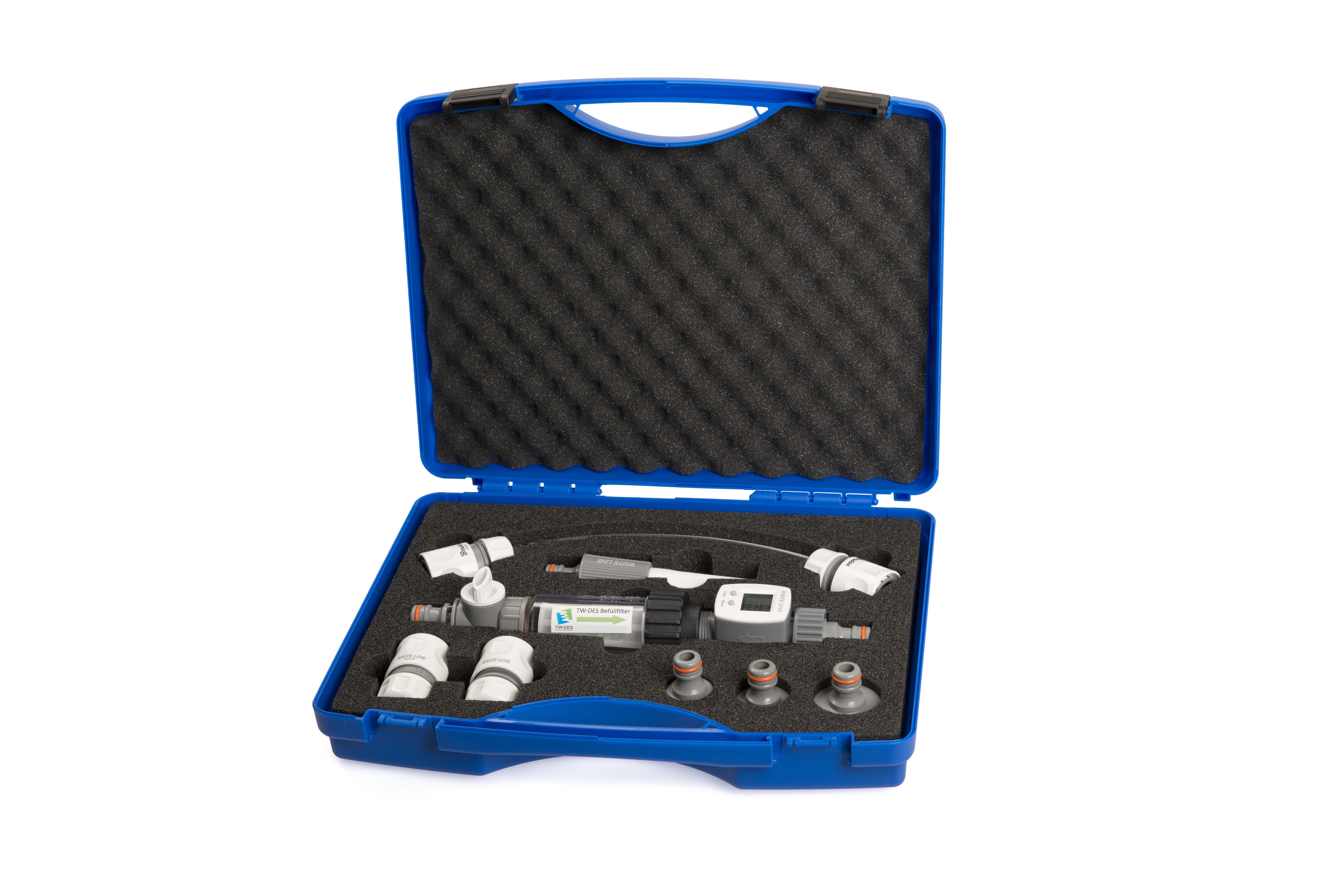 TW-DES Wasserkoffer - Wasserfilter, Wasseruhr, Zubehör, Caravan, Wohnmobil, Boot