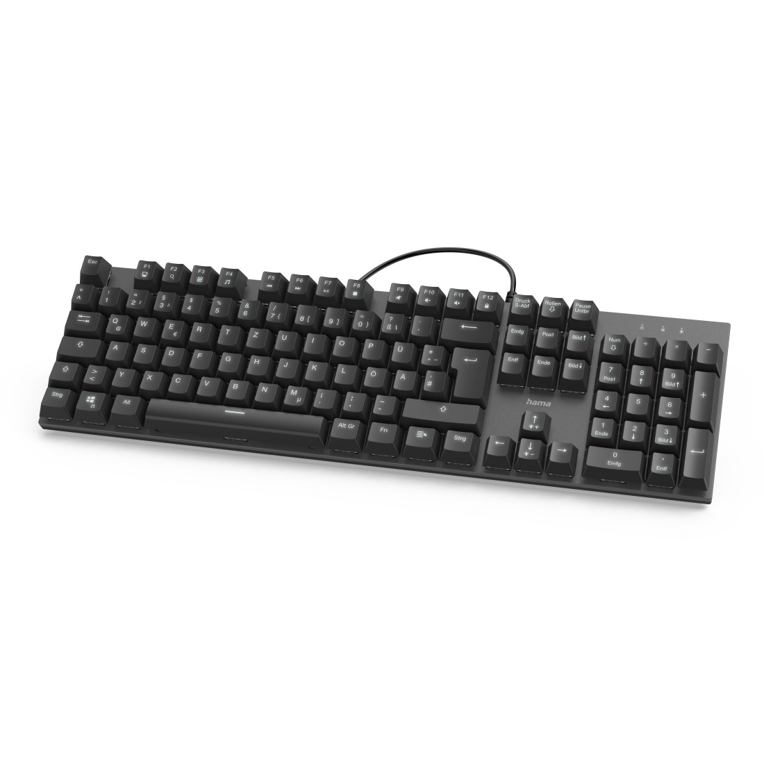 Hama Office MKC-650 | 00182678 | Tastatur - extralanges Kabel