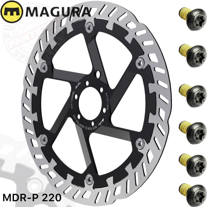 Magura Fahrrad MTB E-Bike Floating Bremsscheibe MDR-P 6-Loch 220mm