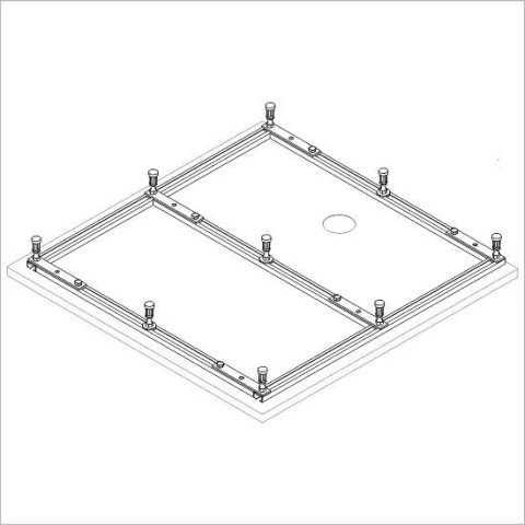 Hoesch Untergestell für Duschwanne Muna 1500x1500, 118993 118993
