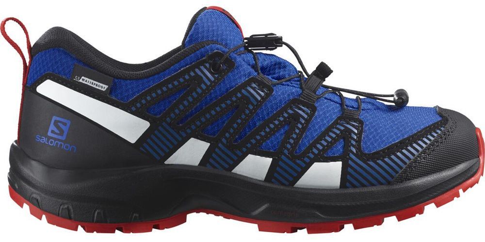 Salomon XA Pro V8 Climasalomon™ Kinderschuh lapis blue/black/fiery red 35