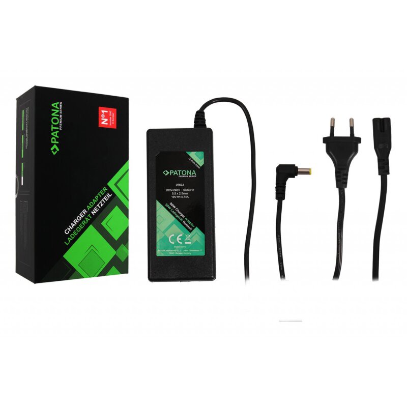 Premium Netzteil 19V 4,74A 90W f. Acer Aspire/Travelmate/Extensa/Medion PA-1900-05