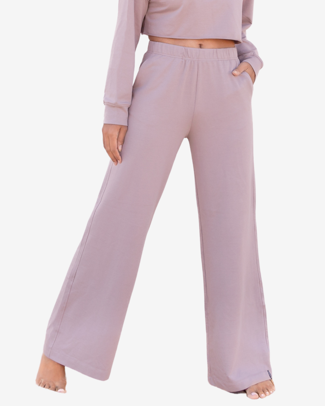 Jaya Organics Yogahose Kitty - Taupe S