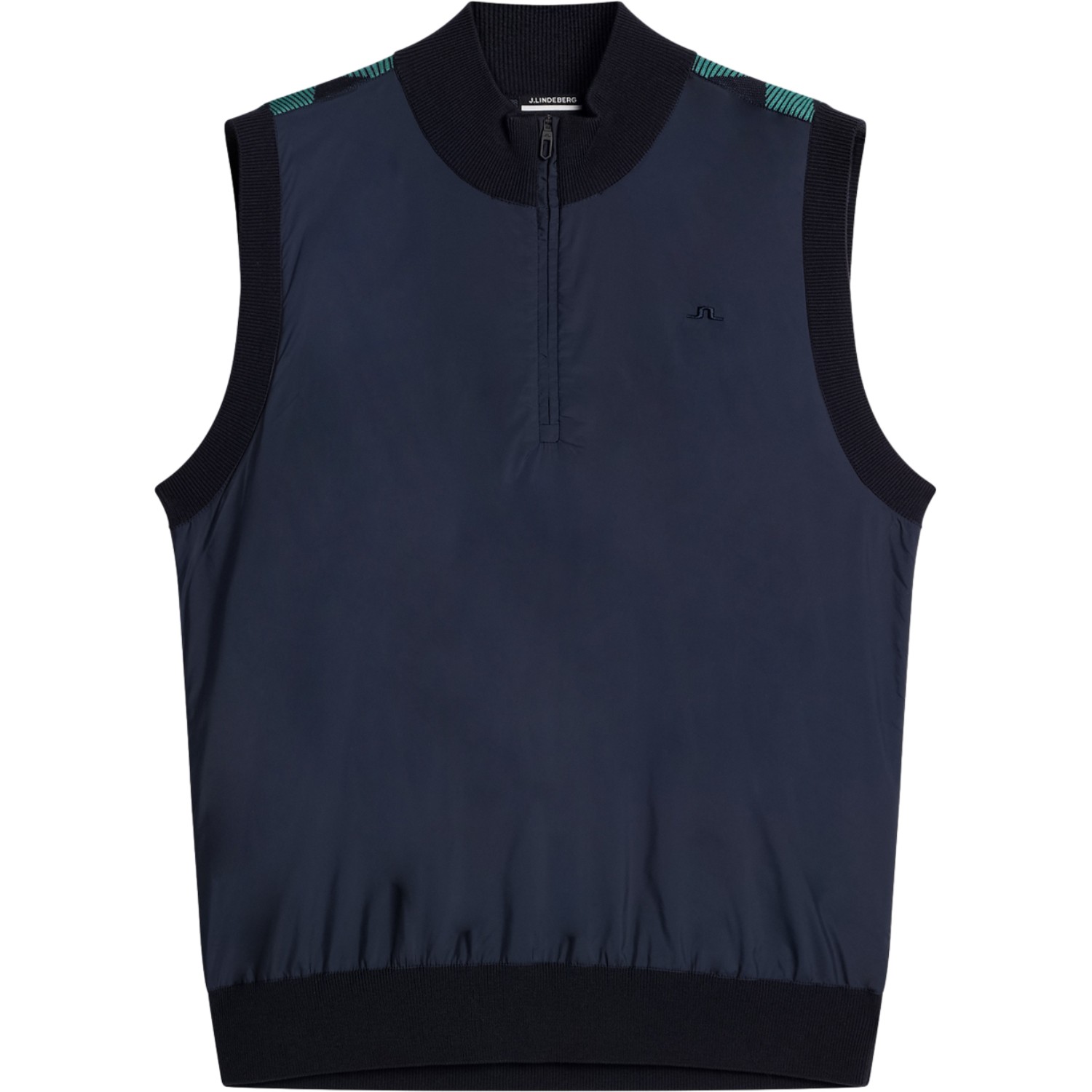 J. LINDEBERG Pullunder Max Hybrid, grün/schwarz