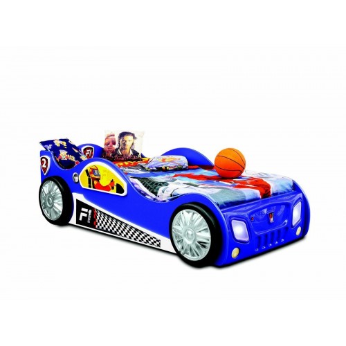 Rennwagen Auto Bett Kinder Möbel Schlaf Zimmer Kind Betten Holz + Matratze