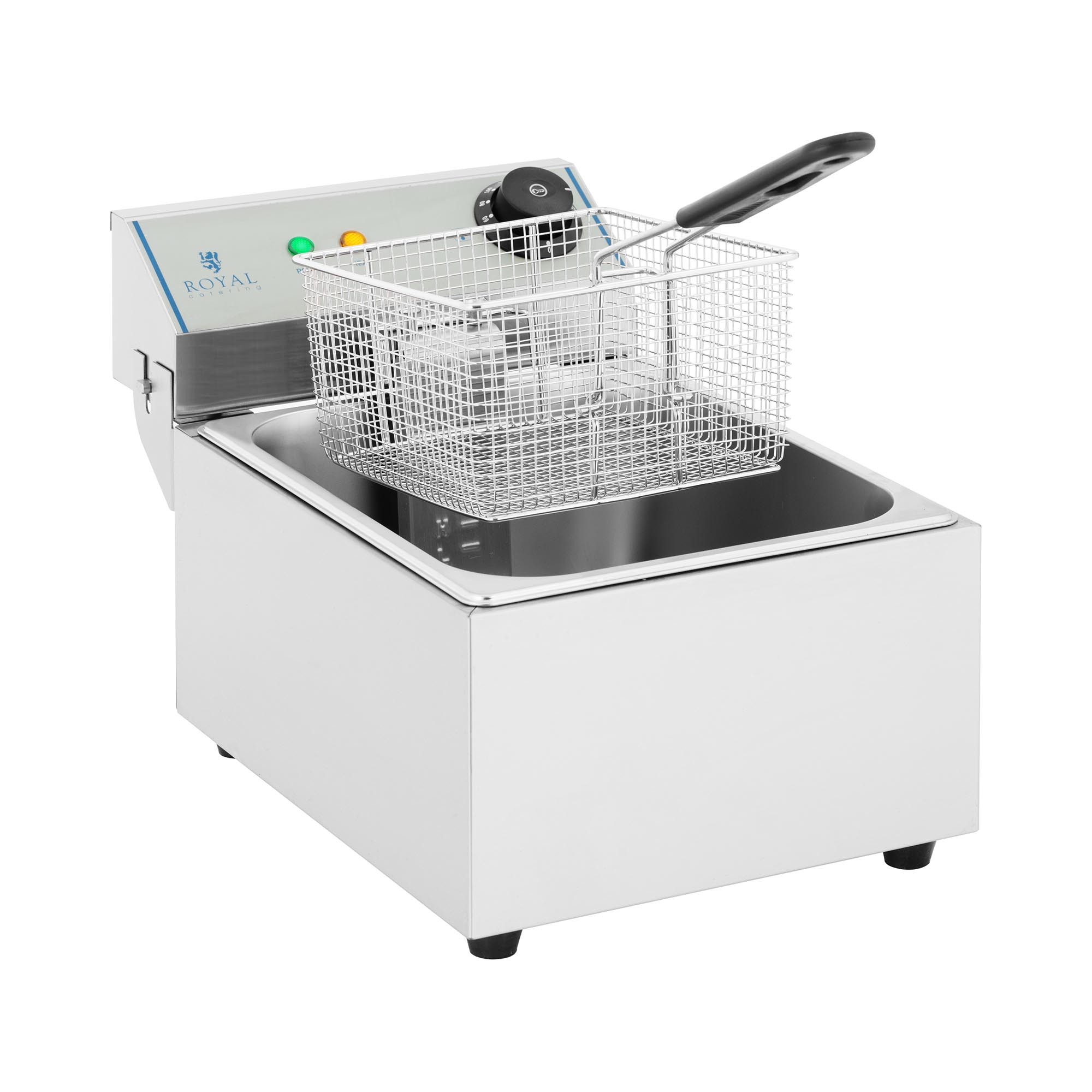 Elektro-Fritteuse - 10 l - 3200 W - ECO - Royal Catering