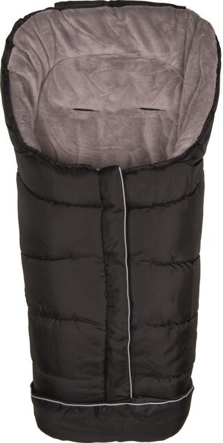 Fillikid Winterfußsack K2 Schwarz – Kinderwagen-Fußsack für kalte Tage - Wie neu
