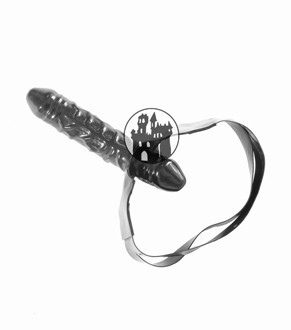 Latex dildo gag
