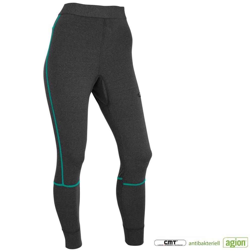 Maul - Eskimo Eva II Damen Funktionshose lange Unterhose, schwarz