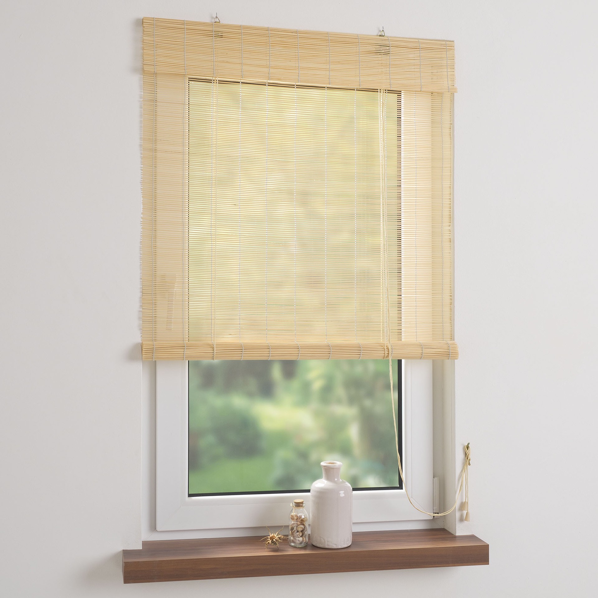 Bambus-Rollo mit Seitenzug Bambusrollo für Fenster und Tür