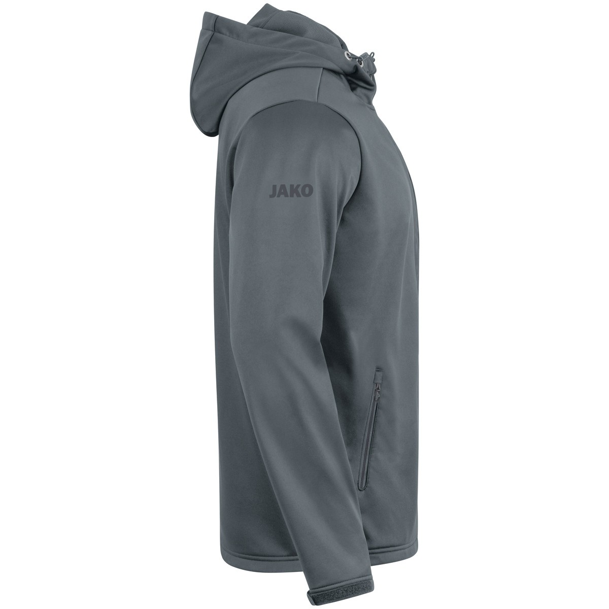 JAKO Softshelljacke Premium (steingrau / Größe 128 / Kinder)