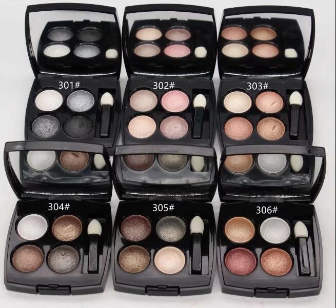 Brand C Palette Ombres à Paupières 4 Couleurs Minérales Mat Brosse 6 Styles Livraison Rapide Gratuite