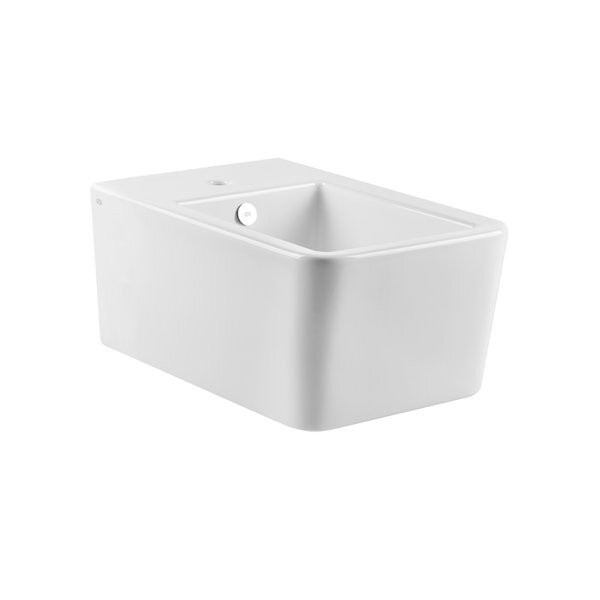 Gessi Rettangolo Bidet, Keramik, Wandmontage White Ceramic, 37575518