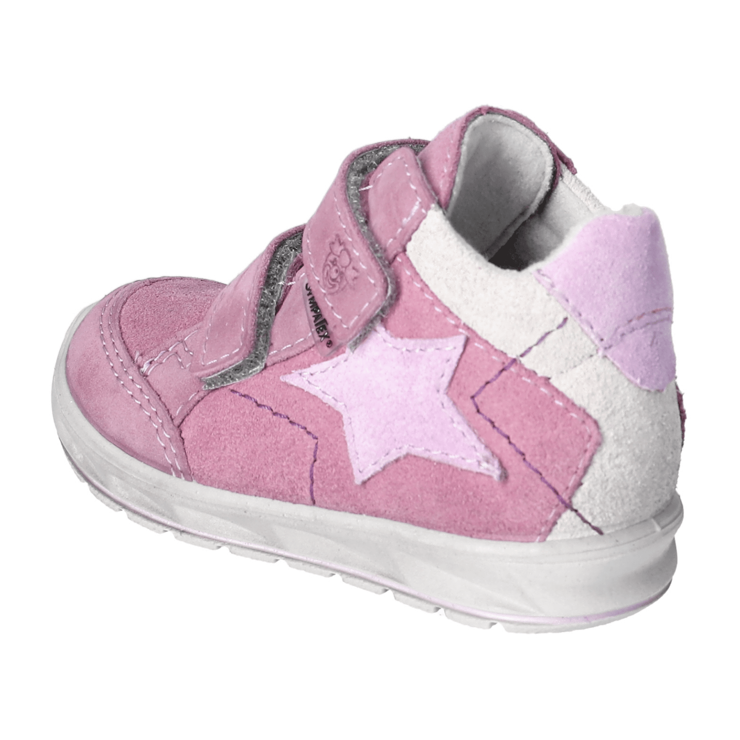 Pepino by Ricosta Kimi 2101802340 Purple (Violett) - Klettverschluss - Kinderschuhe Teens Mädchen Gr. 25 - 42, Mehrfarbig, leder (buk/velour) für Kinder, rosa, Größe 27 EU