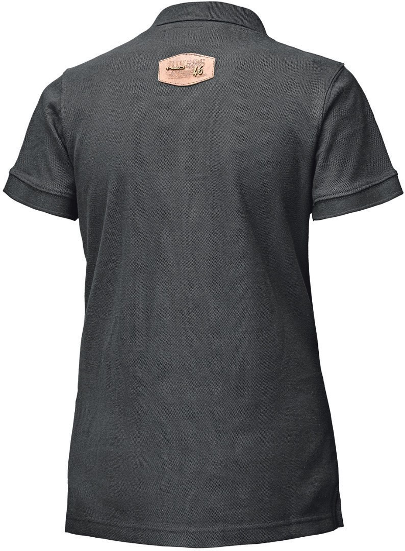 Held Bikers Kvinders poloshirt, sort, størrelse XS