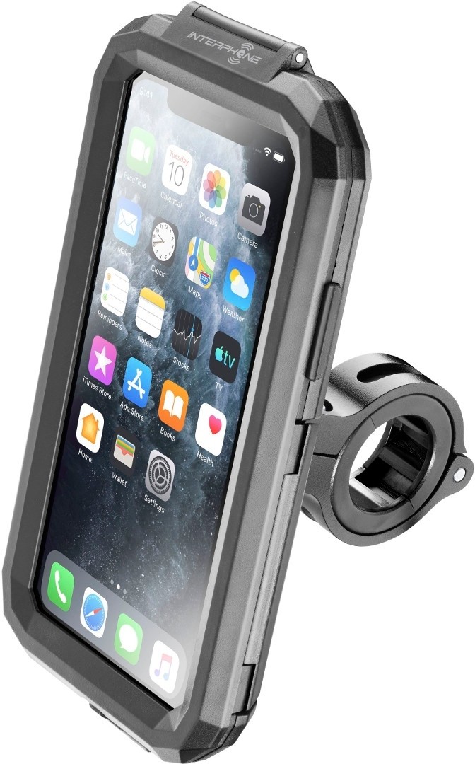 Interphone iCase iPhone XS Max/11 Pro Max Pro Handy Halterung, schwarz