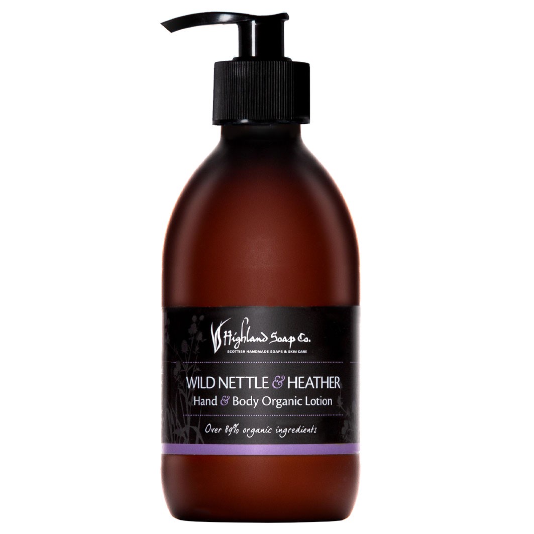 Organic Hand & Bodylotion  Wild Nettle & Heather  300ml