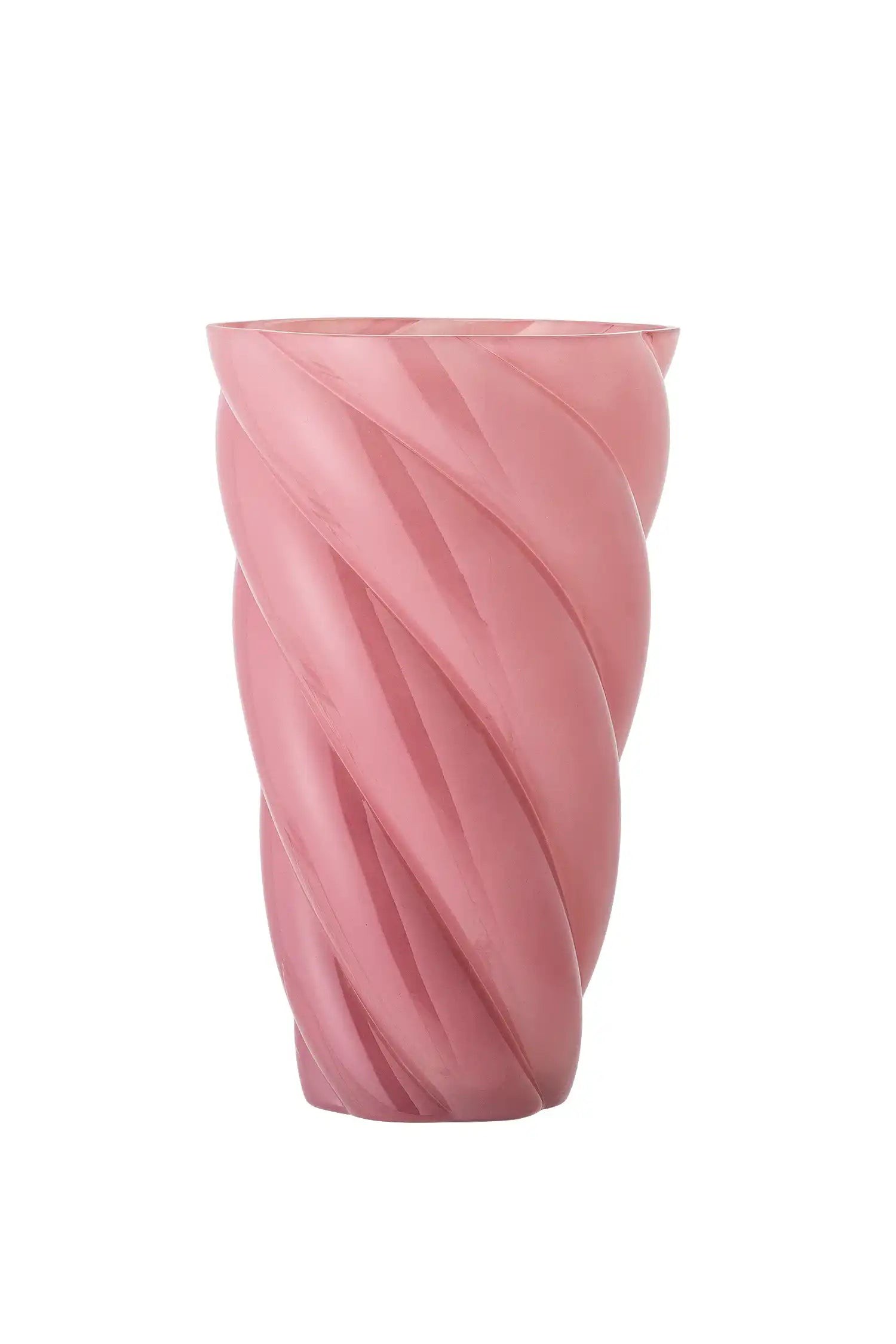 Bloomingville Vase Glas rose Callo 29cm