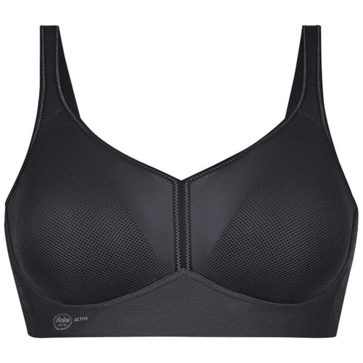 Anita Air Control Delta Pad Damen Sport-BH (Anthrazit 70C Größe) Laufbekleidung
