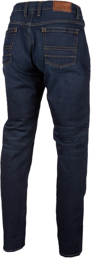Klim K Forty 3 Tapered Stretch Denim Motorcycle Jeans, blue, Size 34