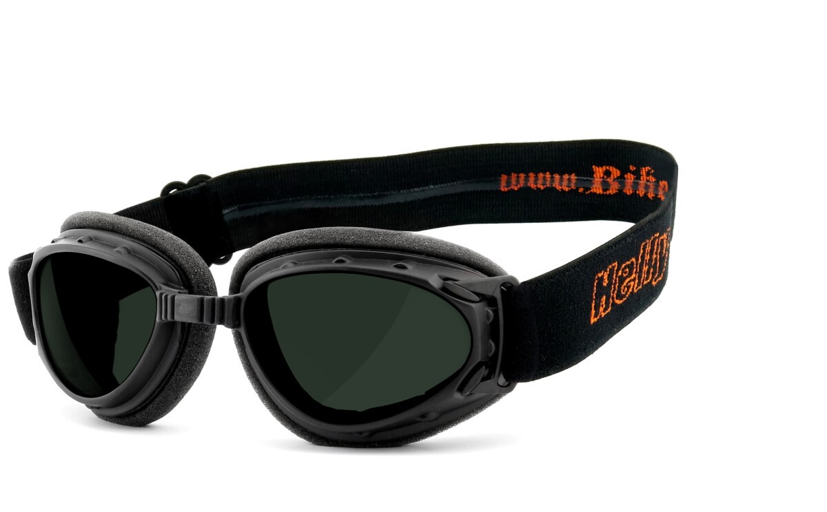 HELLY - No.1 Bikereyes | Motorradbrille, Motorrad-Sonnenbrille, Bikerbrille, winddicht, polarisiert | SEHSTÄRKE möglich | hurricane 3 (Polbrille)