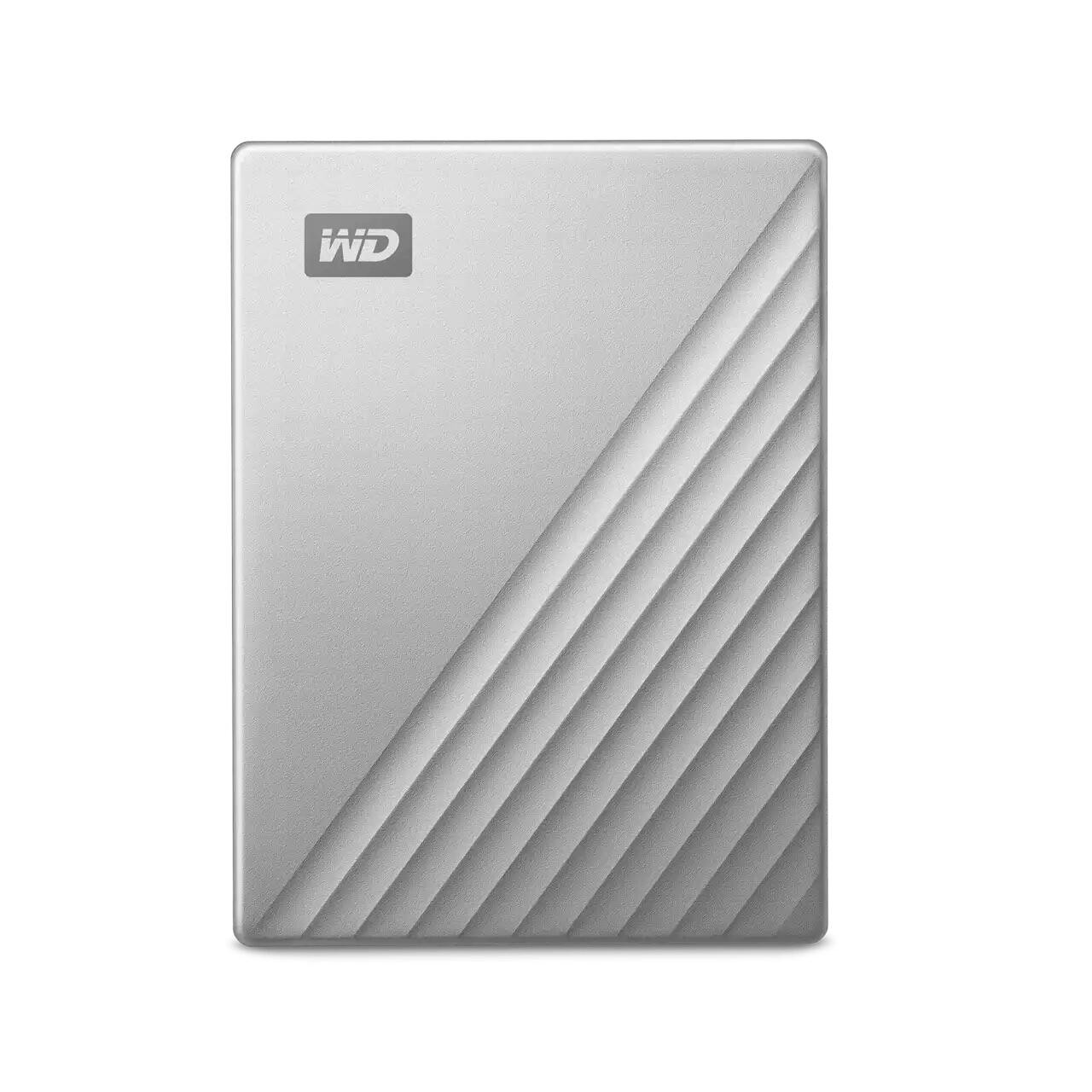 WD My Passport Ultra für Mac mobile Festplatte 4 TB silber