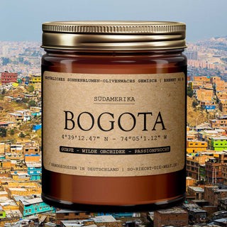 Bogota Duftkerze - Guave | Wilde Orchidee | Passionfrucht - 2er Pack ( 5 Euro sparen )
