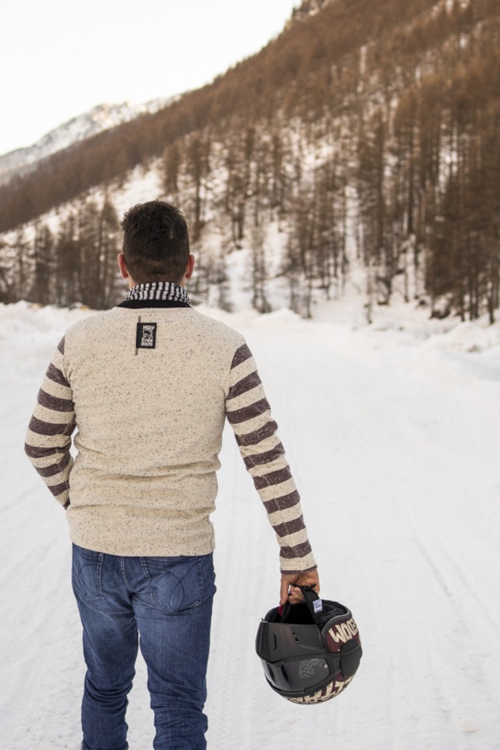 HolyFreedom Dangerous Langarmshirt, schwarz-rot-beige, Größe 2XL für Männer