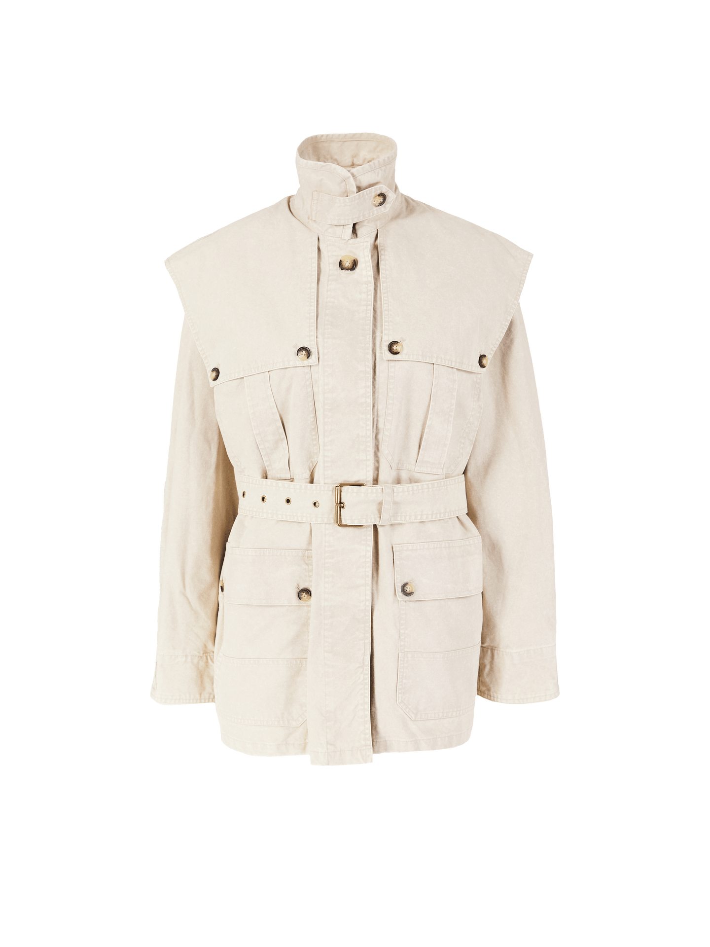 Parka 'Malika' Crème