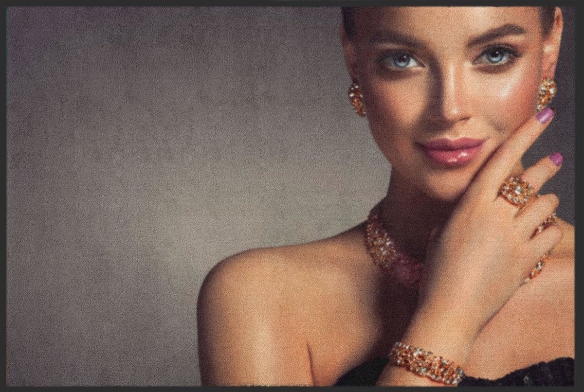 Fussmatte Schmuck 6338