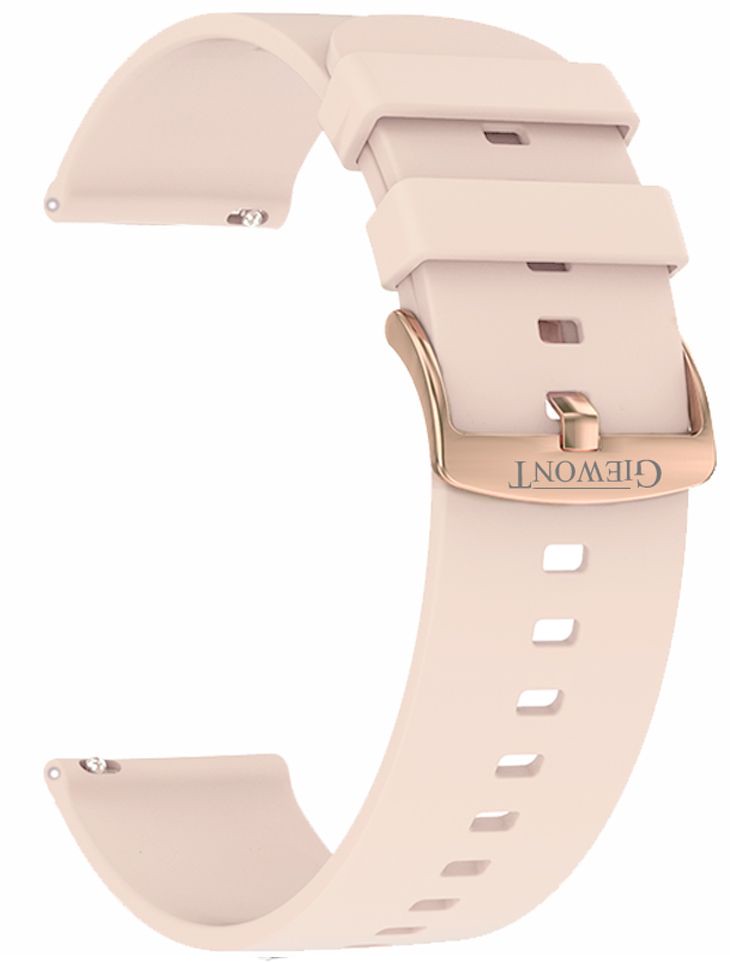 Pasek do Smartwatch Giewont GW330 Silikonowy RÓŻOWY GWP330-1