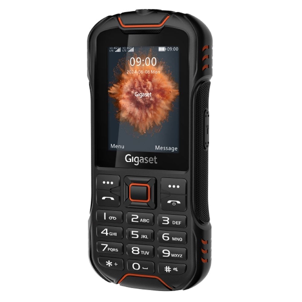 Gigaset GLX 8 Outdoor Smartphone schwarz