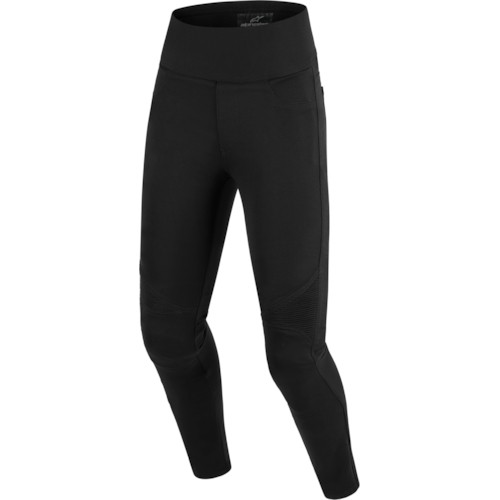 ALPINESTARS Stella Flex-AST Leggings, Women's motorcycle jeans, Black-Black