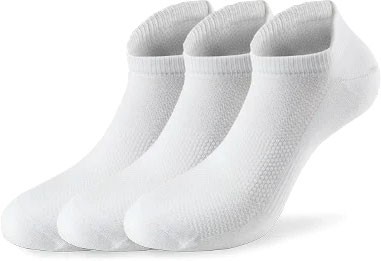 Lenz Performance Sneaker Tech, chaussettes , couleur: Blanc , taille: 39 EU - 42 EU