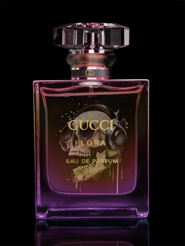 Wandbild Glas Parfüm Fashion 60x80 cm