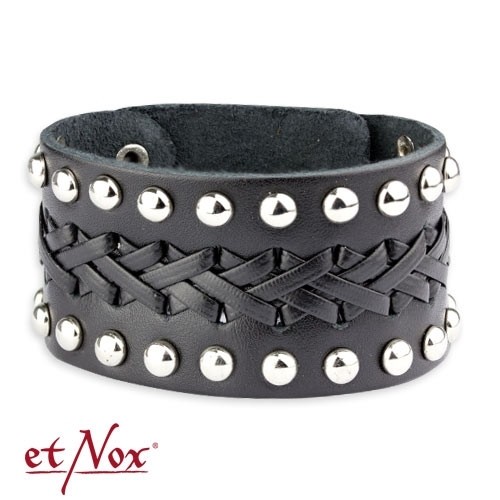Armband Flechtwerk mit Nieten