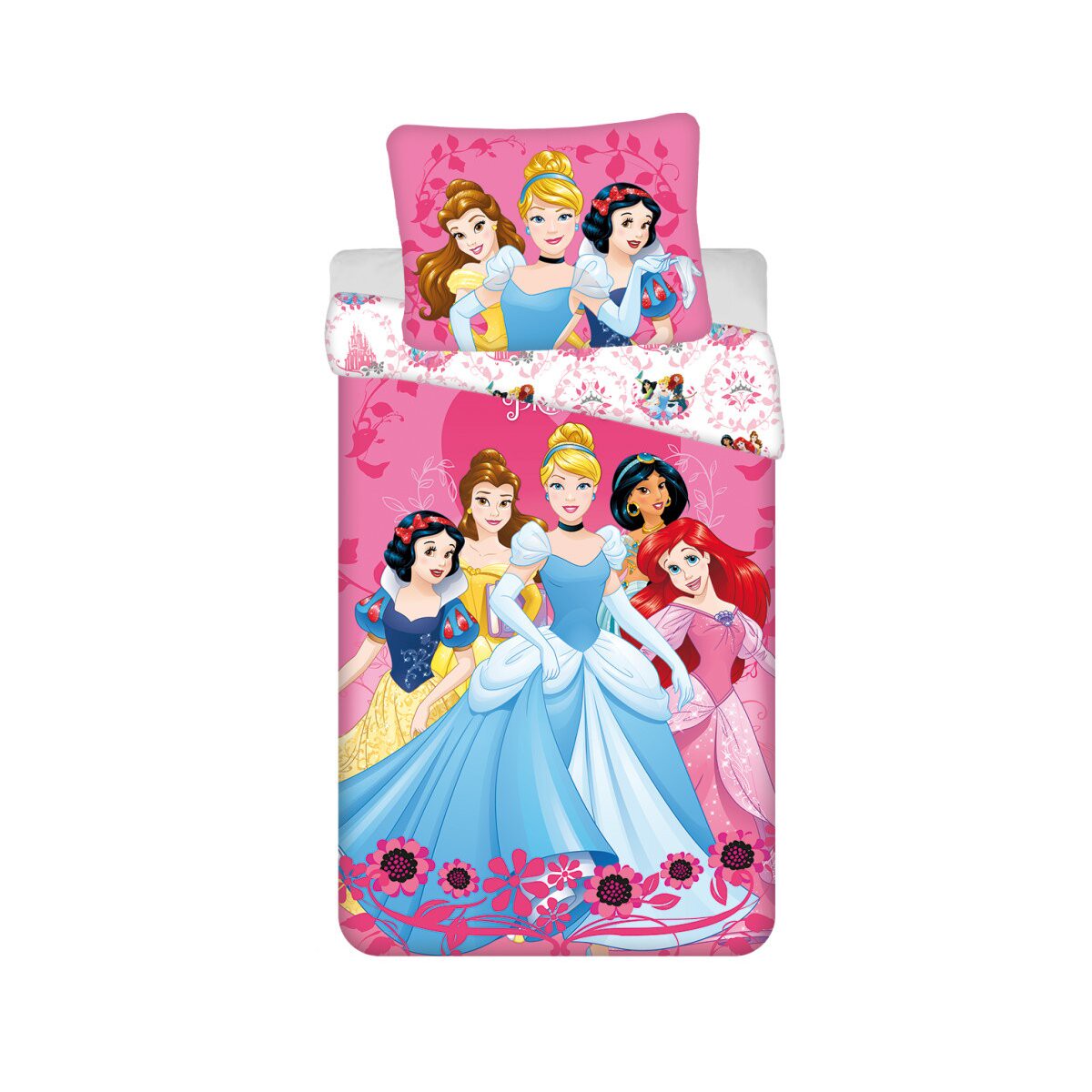 Disney Prinzessin Heart Bettwäsche 140×200cm, 70×90 cm