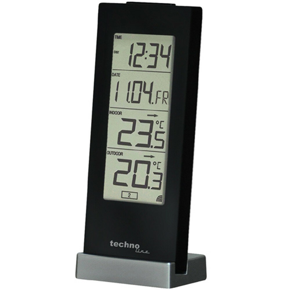 Technoline WS 9767 Digitale Wetterstation Schwarz