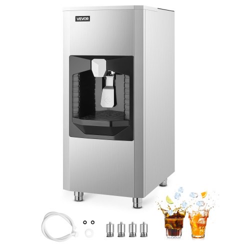 VEVOR Eisbehälter für Eismaschine Eisspender 80kg Speicherkapazität Hotels
