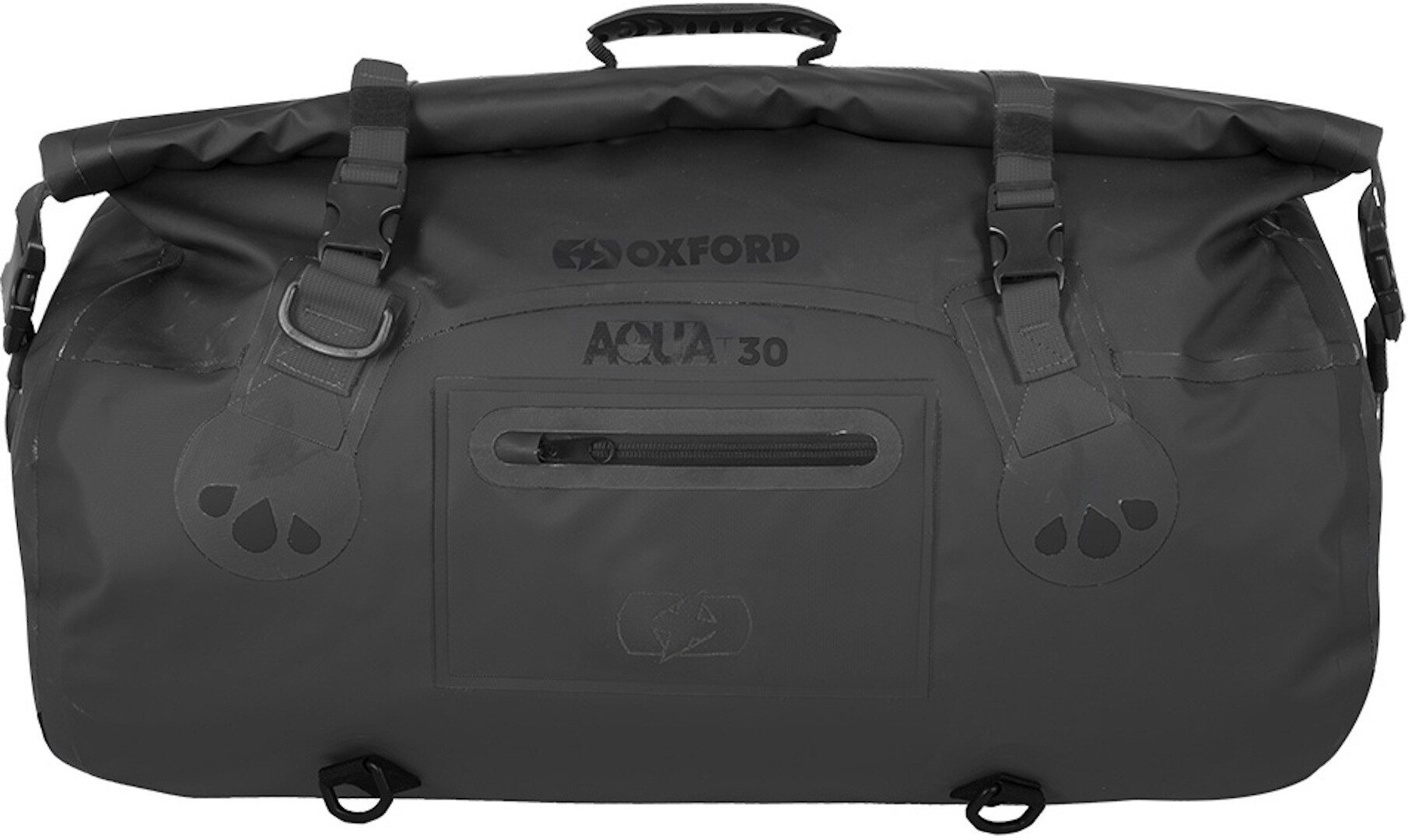 Oxford AQUA T-30 Bolsa de rollo, negro, tamaño 21-30l para hombre
