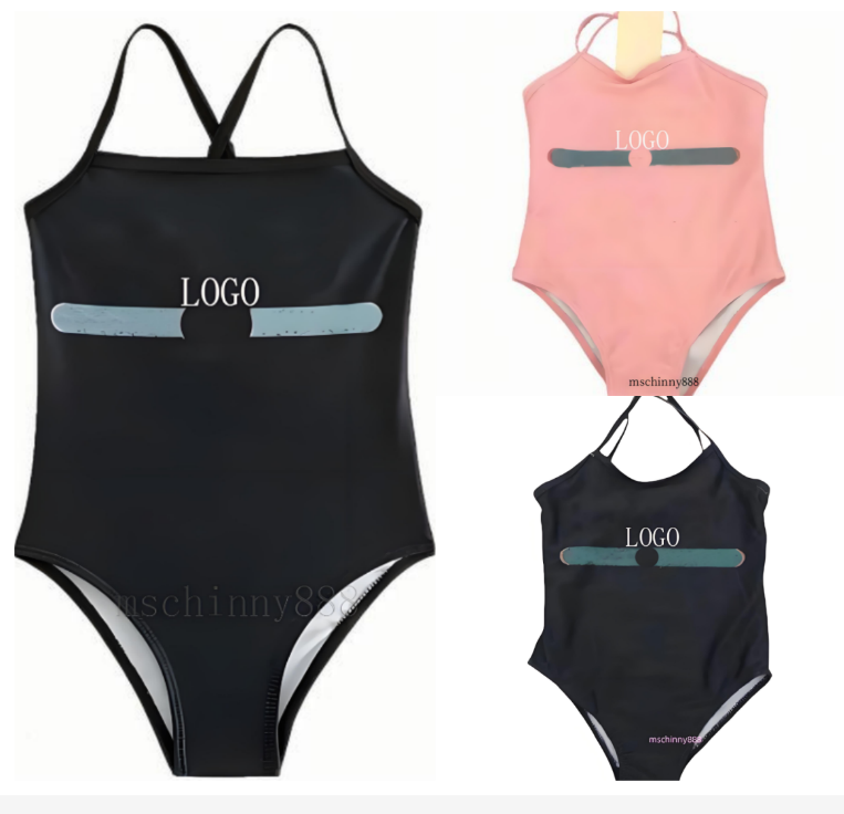 Designer Girls Kids One Piece Swimsuit Summer Classic Letter Imprimer des maillots de bain Bikini Vêtements Baby Kid Nimage Suite