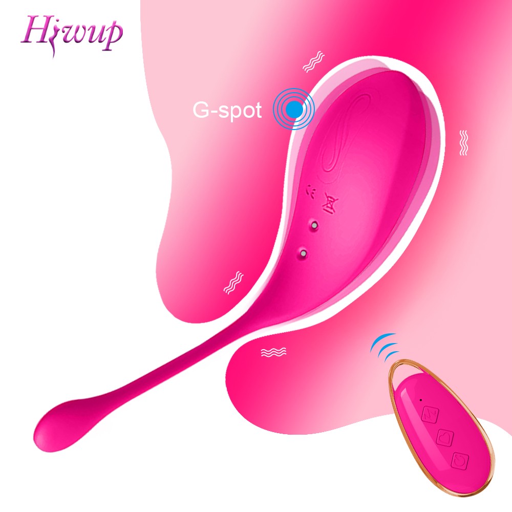 Vibrateur à distance sans fil Baleine G-Spot Massager Vaginal Ball Boule Anal Plug Vibrant Love Egg Oeuf Dildo Sex Toys Shop pour adultes Couples